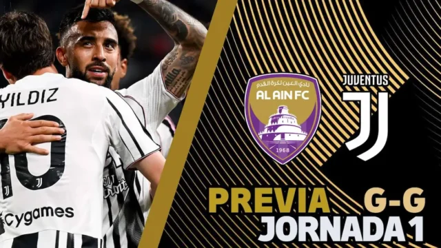 GRUPO G J1 Al Ain - Juventus GRUPO G J1 Al Ain - Juventus Mundial de Clubes FIFA 2025