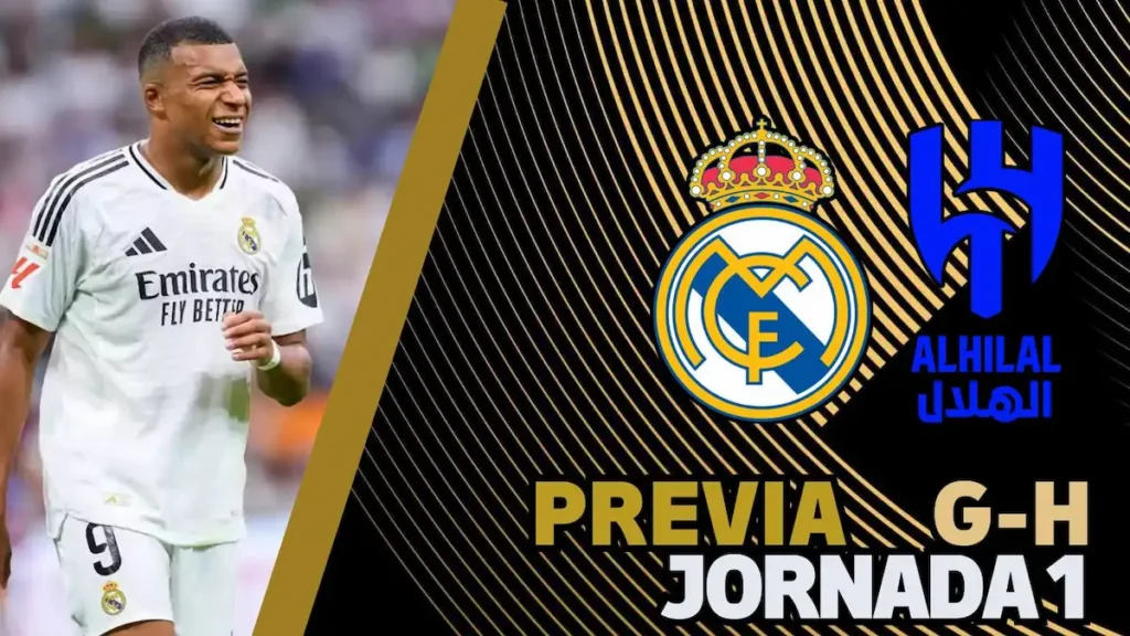 GRUPO H J1 Real Madrid - Al Hilal Mundial de Clubes FIFA 2025