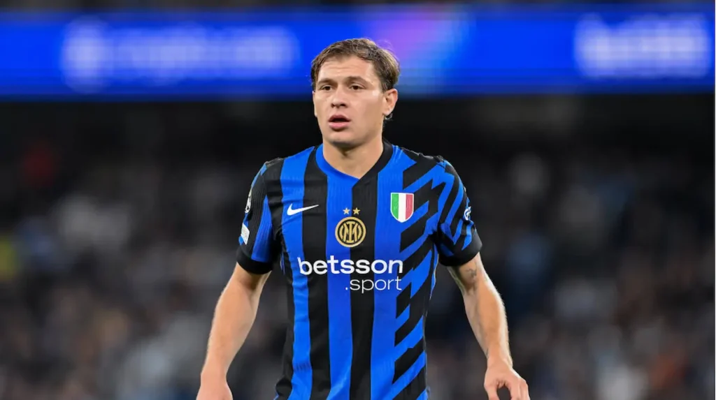 Nicolo Barella, en un encuentro de Serie A con el Inter de Milan