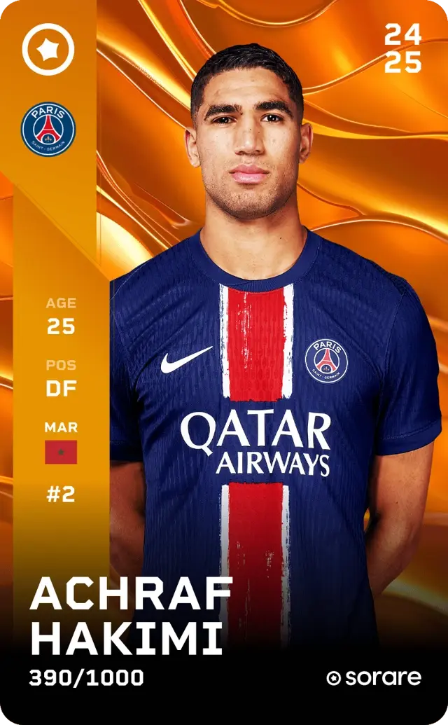 Achraf Hakimi sorare