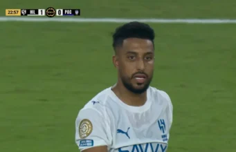 Oficial: Parte médico de Salem Al-Dawsari y tiempo de baja Salem Al-Dawsari, en un partido del Mundial de Clubes FIFA 2025
