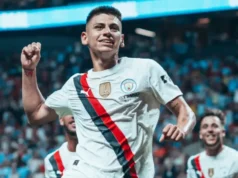 Se confirma la lesión de Echeverri, ¿adiós al Mundial de Clubes? Claudio Echeverri Manchester City