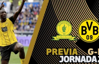 Alineaciones probables Sundowns – Dortmund + Previa Fantasy GRUPO F J2 Sundowns - Dortmund Mundial de Clubes FIFA 2025