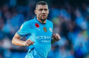 Kovacic, en un partido de Premier League con el Manchester City