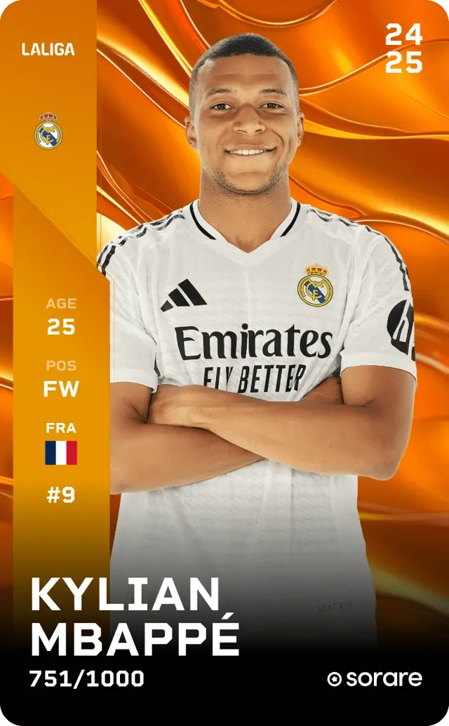 Kylian Mbappé sorare