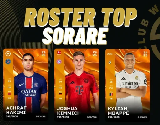 Roster Top Sorare Mundial de Clubes