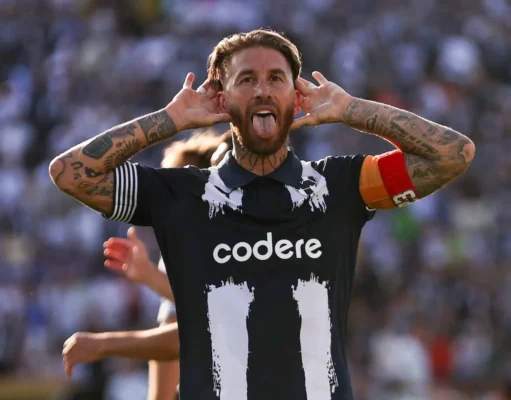 Sergio Ramos celebra un gol en el Mundial de Clubes con Monterrey